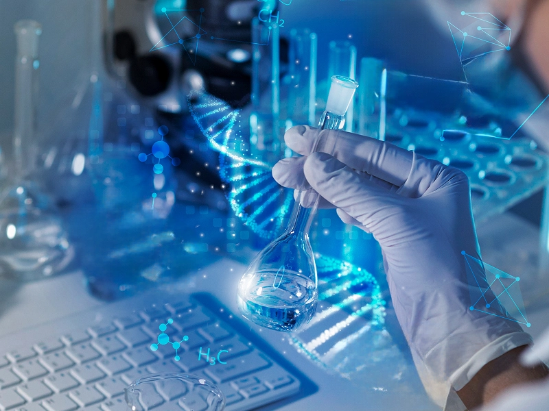 test tubes analysis